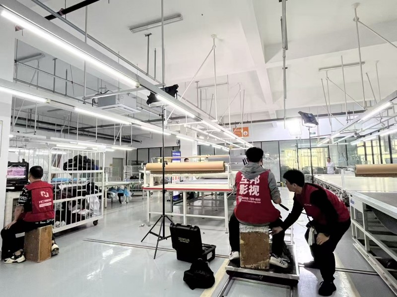 上海哈芙琳服裝企業宣傳片拍攝花絮